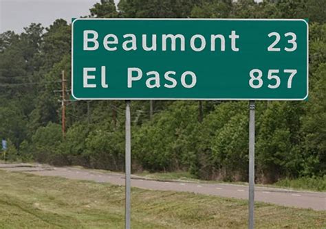 el paso texas distance